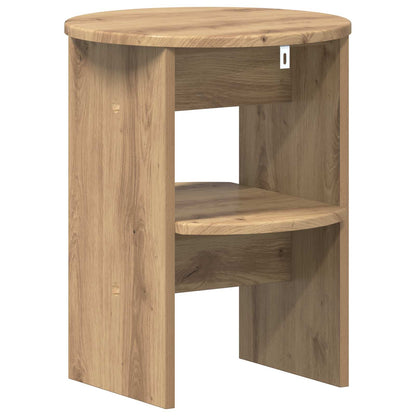 Side Cabinet Artisan Oak Ø40 x 50 cm Engineered Wood