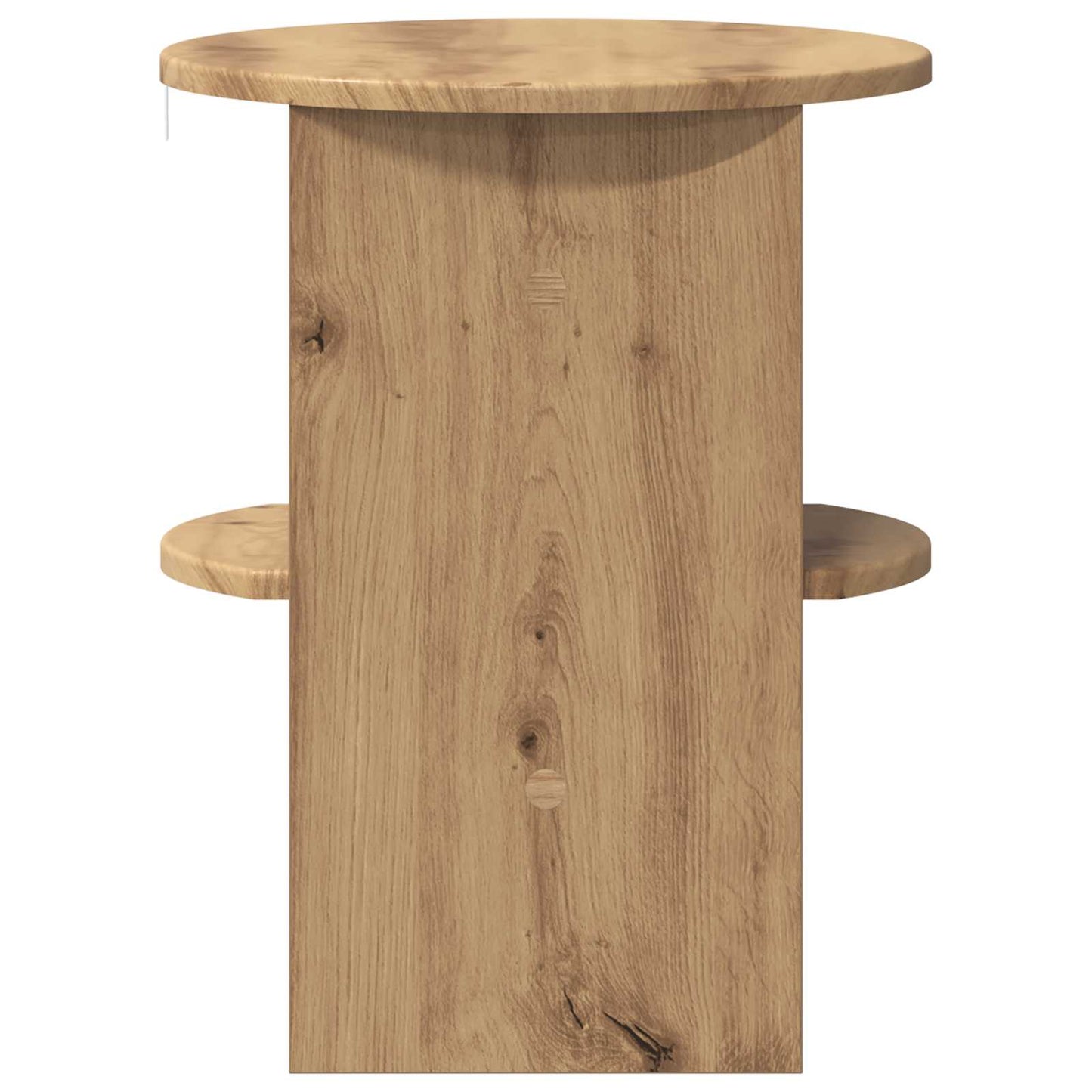 Side Cabinet Artisan Oak Ø40 x 50 cm Engineered Wood