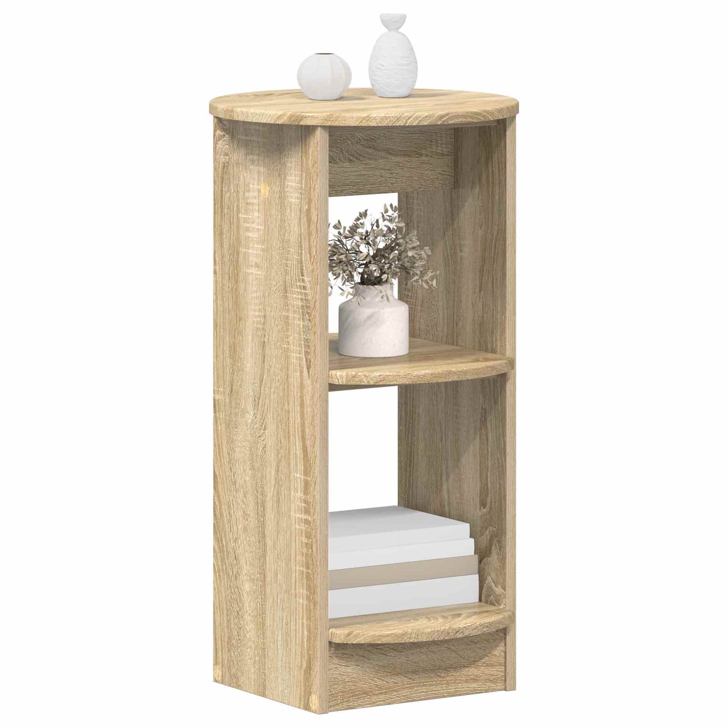 Side Cabinet Sonoma Oak Engineered Wood