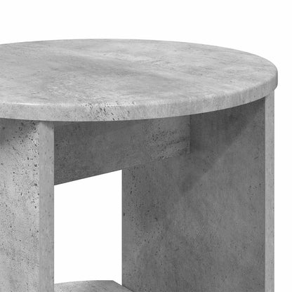 Side Cabinet Concrete Grey Engineered Wood