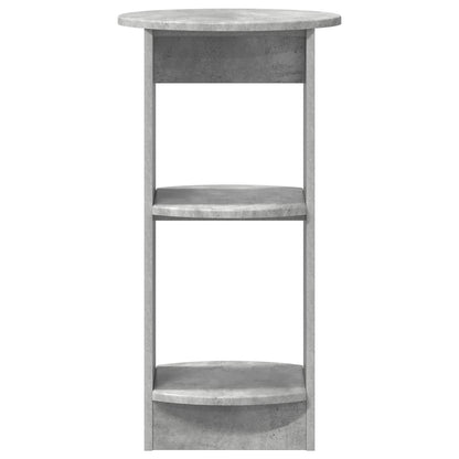 Side Cabinet Concrete Grey Engineered Wood