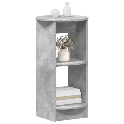 Side Cabinet Concrete Grey Engineered Wood