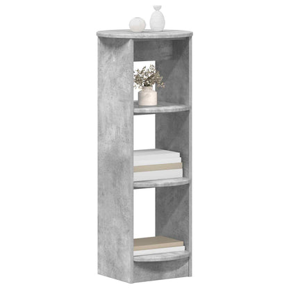 Side Cabinet Concrete Grey 40 x 40 x 100 cm Engineered Wood