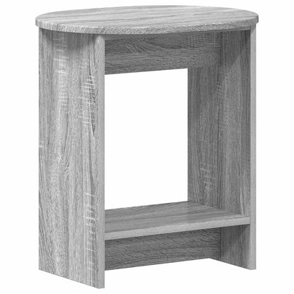 Side Table Grey Sonoma 50 x 39,5 x 55 cm Engineered Wood