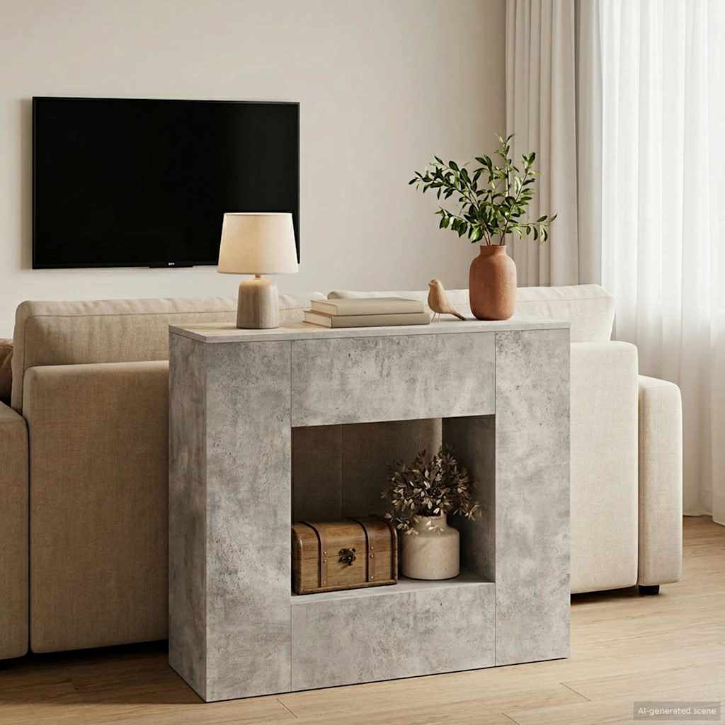 Concrete Grey 82 x 29 x 74 cm