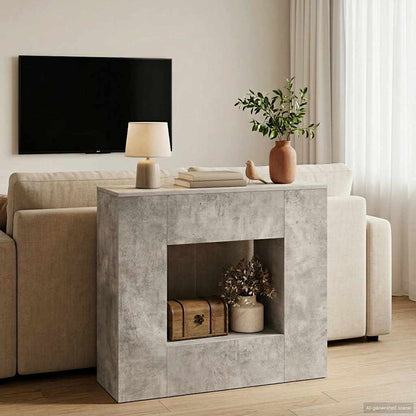 Concrete Grey 82 x 29 x 74 cm