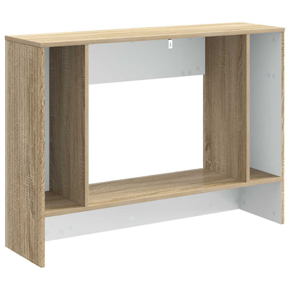 Console Table Sonoma Oak 101 x 29 x 74 cm Engineered Wood