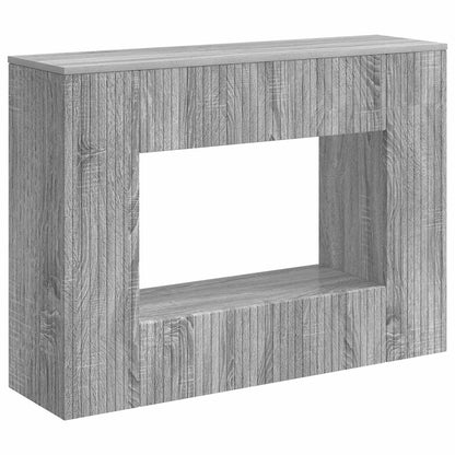 Console Table Grey Sonoma 101 x 29 x 74 cm Engineered Wood