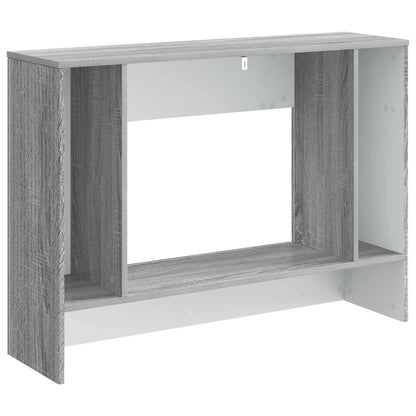 Console Table Grey Sonoma 101 x 29 x 74 cm Engineered Wood