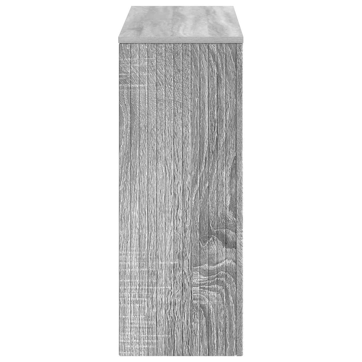 Console Table Grey Sonoma 101 x 29 x 74 cm Engineered Wood