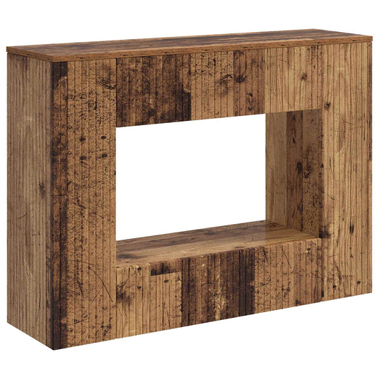 Console Table Old Wood 101 x 29 x 74 cm Engineered Wood