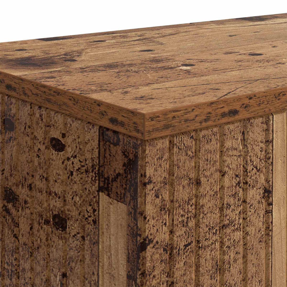 Console Table Old Wood 155 x 29 x 74 cm Engineered Wood