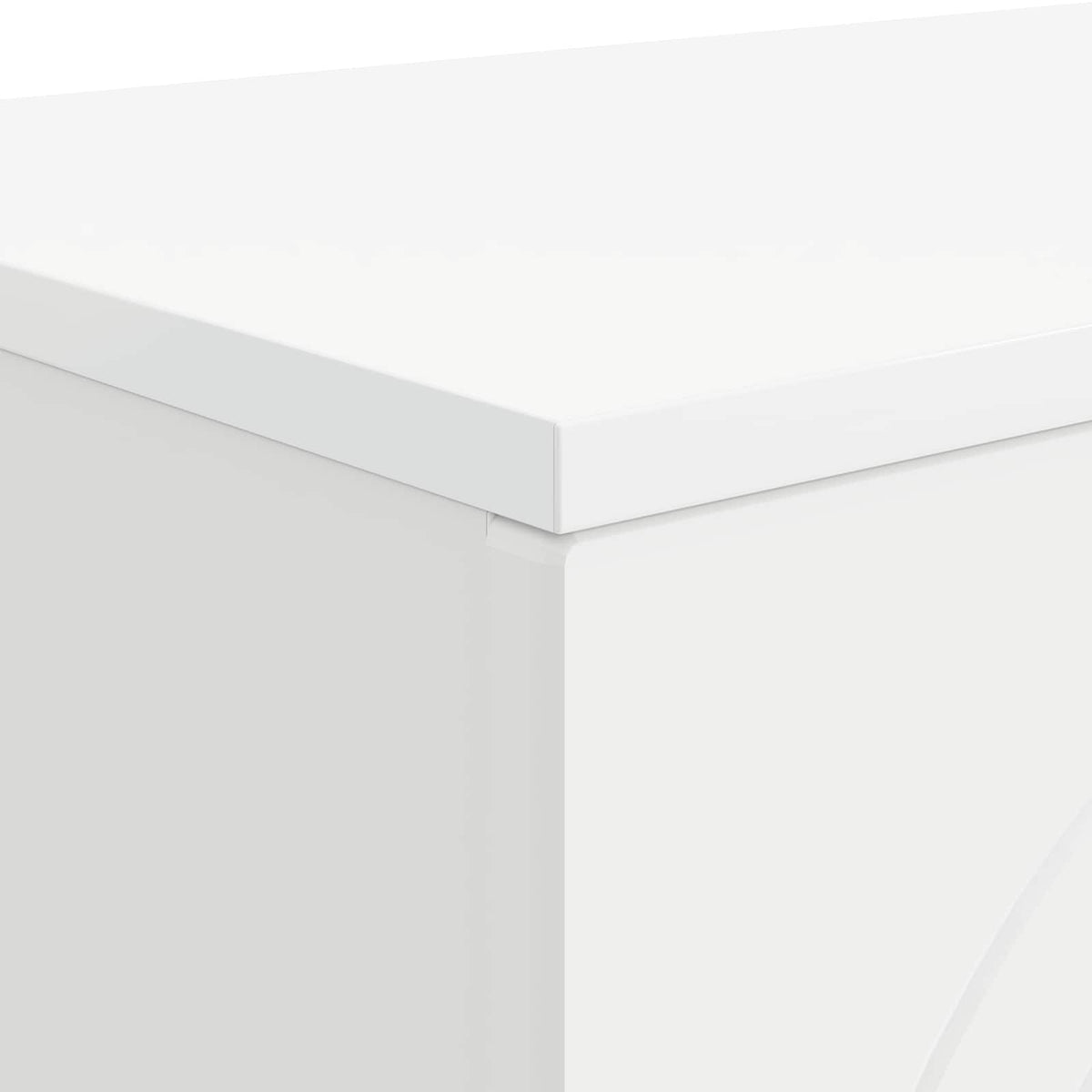 Coffee Table White 102 x 35 x 75 cm Engineered Wood