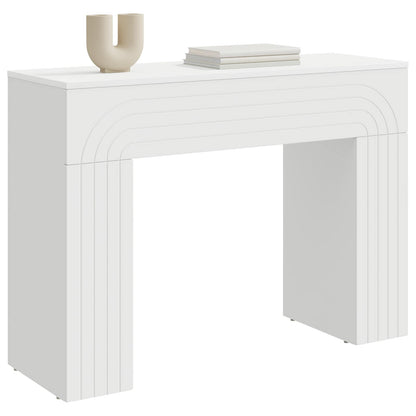 Coffee Table White 102 x 35 x 75 cm Engineered Wood
