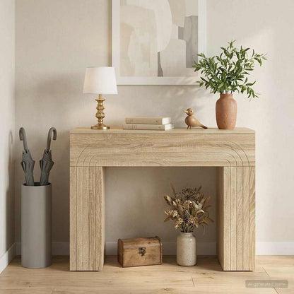 Coffee Table Sonoma Oak 102 x 35 x 75 cm Engineered Wood