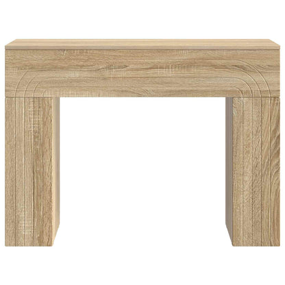 Coffee Table Sonoma Oak 102 x 35 x 75 cm Engineered Wood