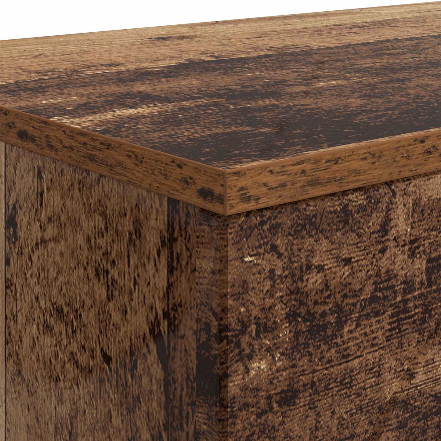 Coffee Table Old Wood 102 x 35 x 75 cm Engineered Wood