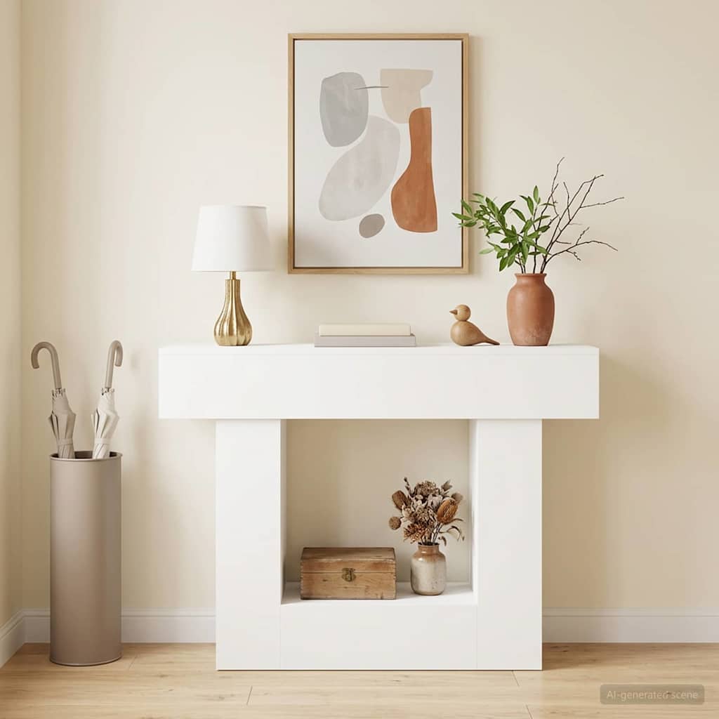 White 101 x 30 x 74 cm