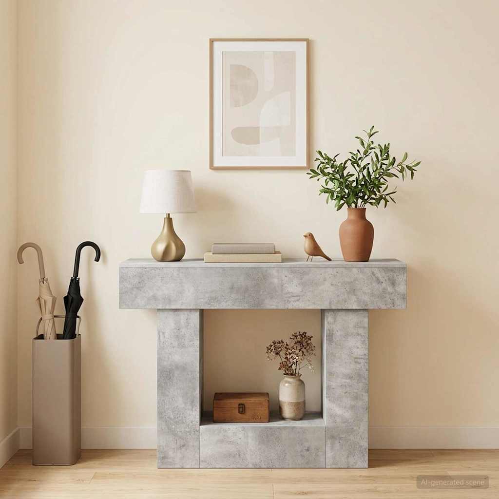Concrete Grey 101 x 30 x 74 cm