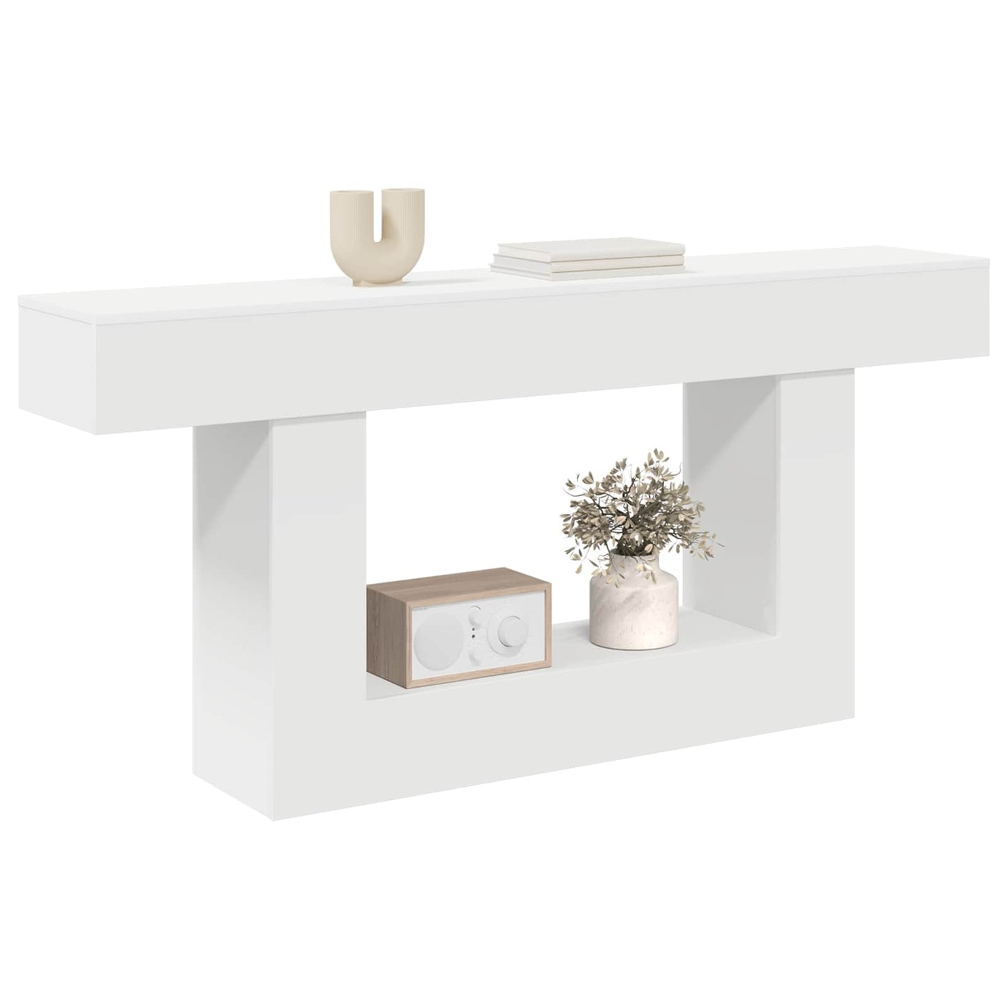 White 160 x 30 x 74 cm