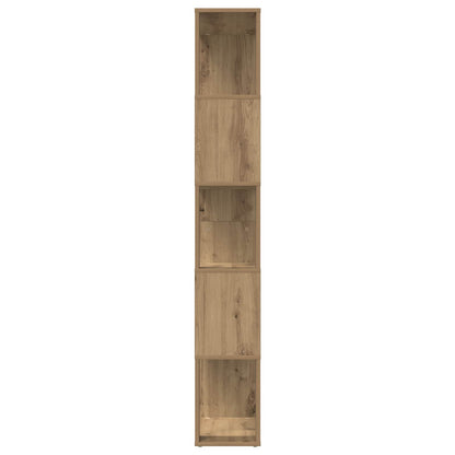 Book Cabinet 80 x 24 x 159 cm Engineered Wood Artisan Oak