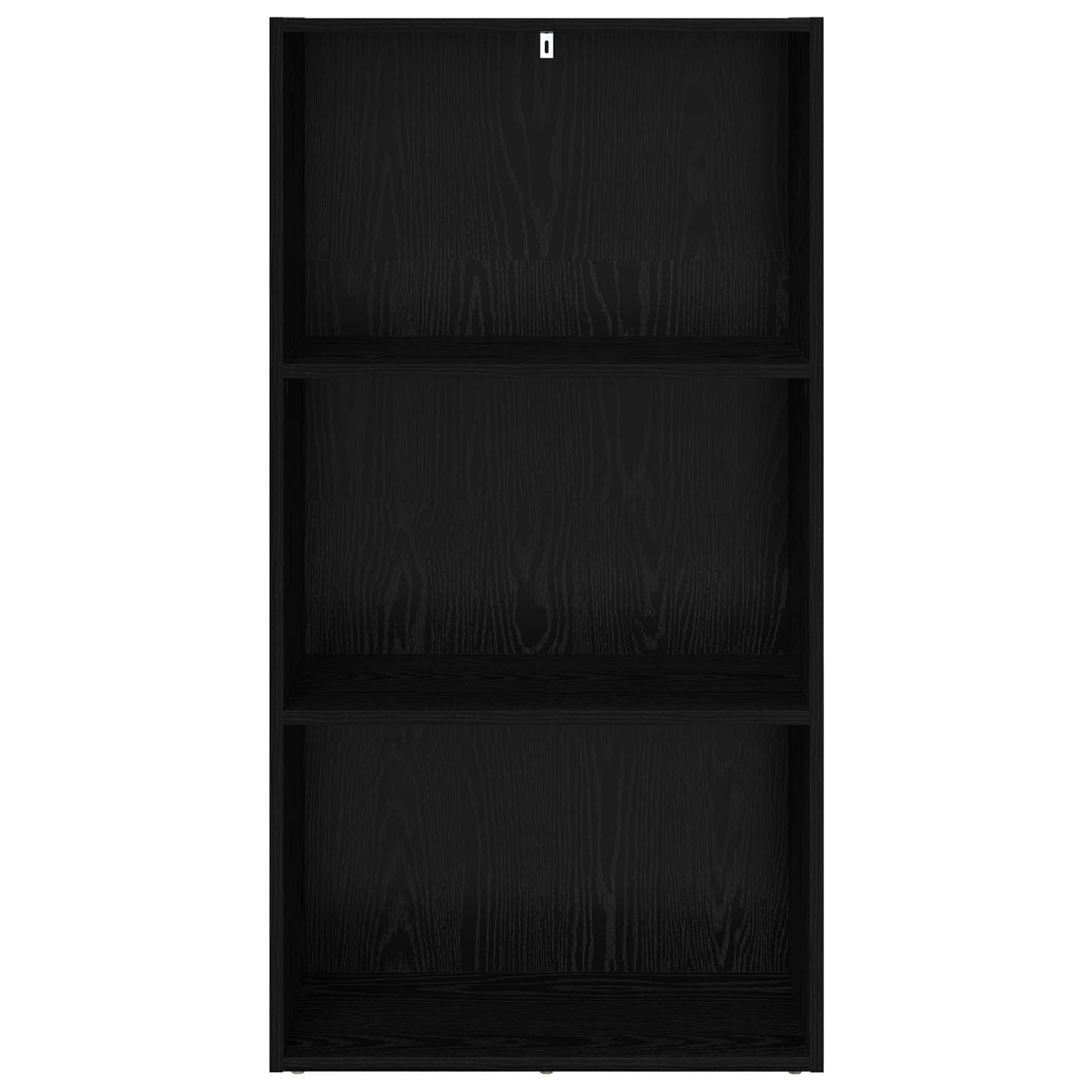 Bookshelf Black Oak 60 x 30 x 114 cm Engineered Wood