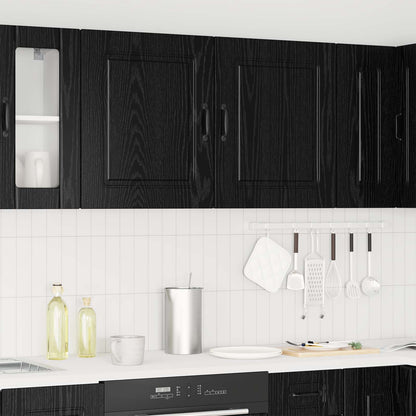 Dishwasher Panel Kalmar 2 pcs Black Oak 50 x 31 x 60 cm