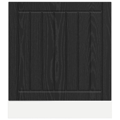 Dishwasher Panel LUCCA Black Oak 60 x 1.5 x 57 cm