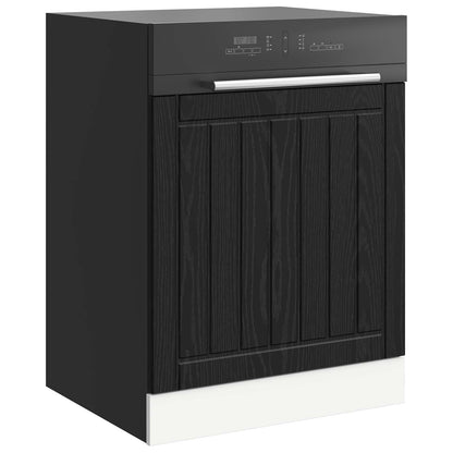 Dishwasher Panel LUCCA Black Oak 60 x 1.5 x 57 cm