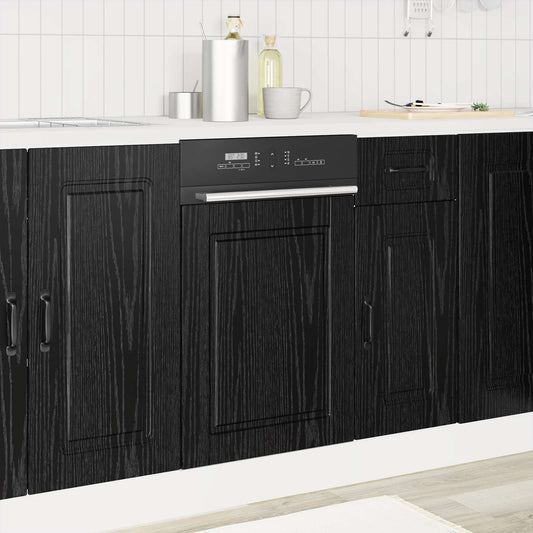 Dishwasher Panel PORTO Black Oak 45 x 1.5 x 57 cm