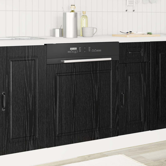 Dishwasher Panel PORTO Black Oak 60 x 1.5 x 57 cm