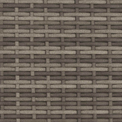 Outdoor Coffee Table Grey Ø 68 x 30 cm Poly Rattan