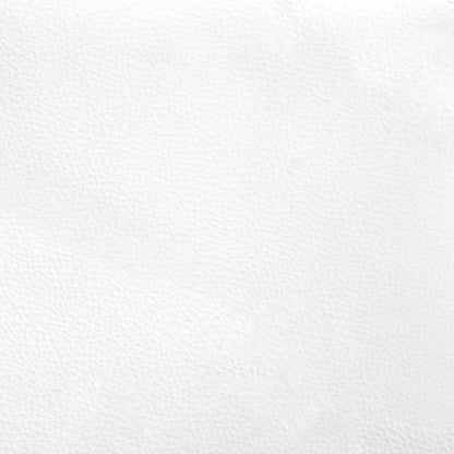 Bed Frame with Headboard White 180 x 200 cm Faux Leather