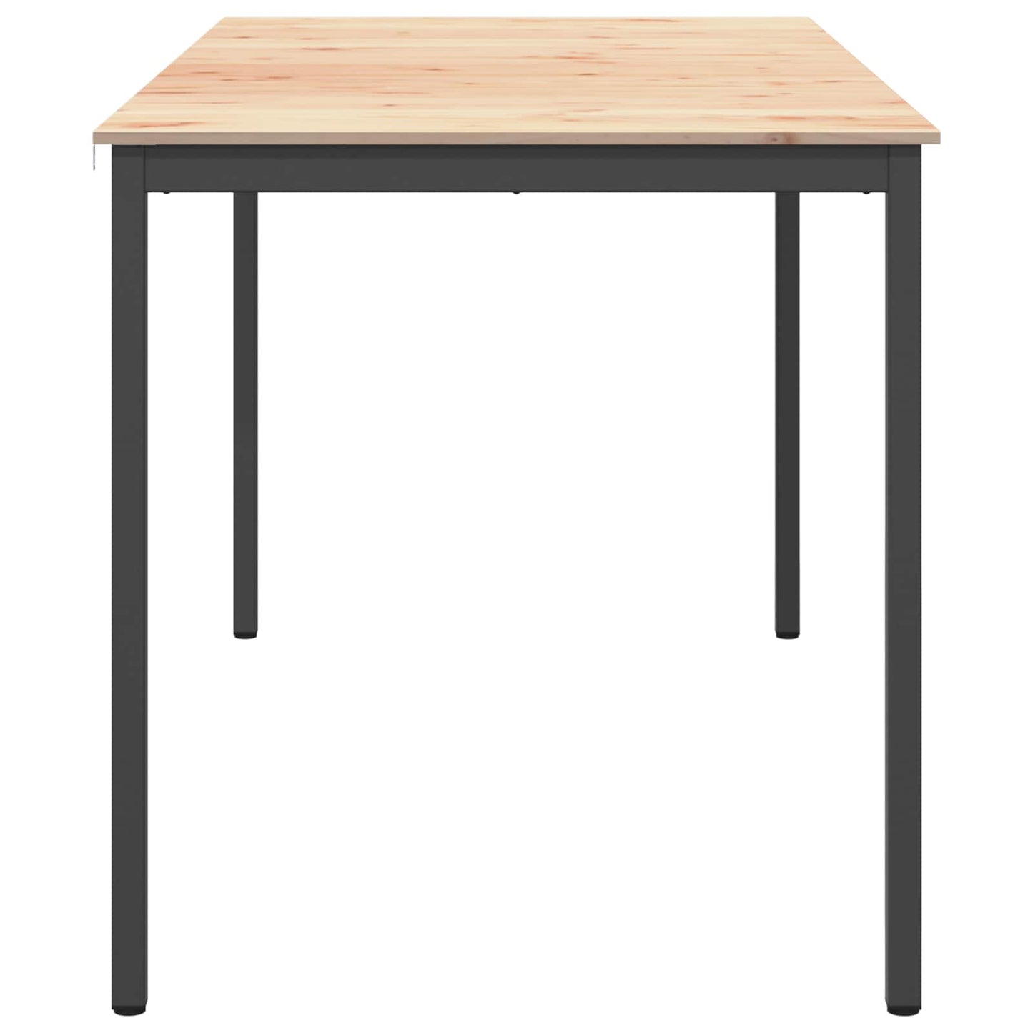 Bar Table Natural 200 x 100 x 105 cm Solid Pine Wood