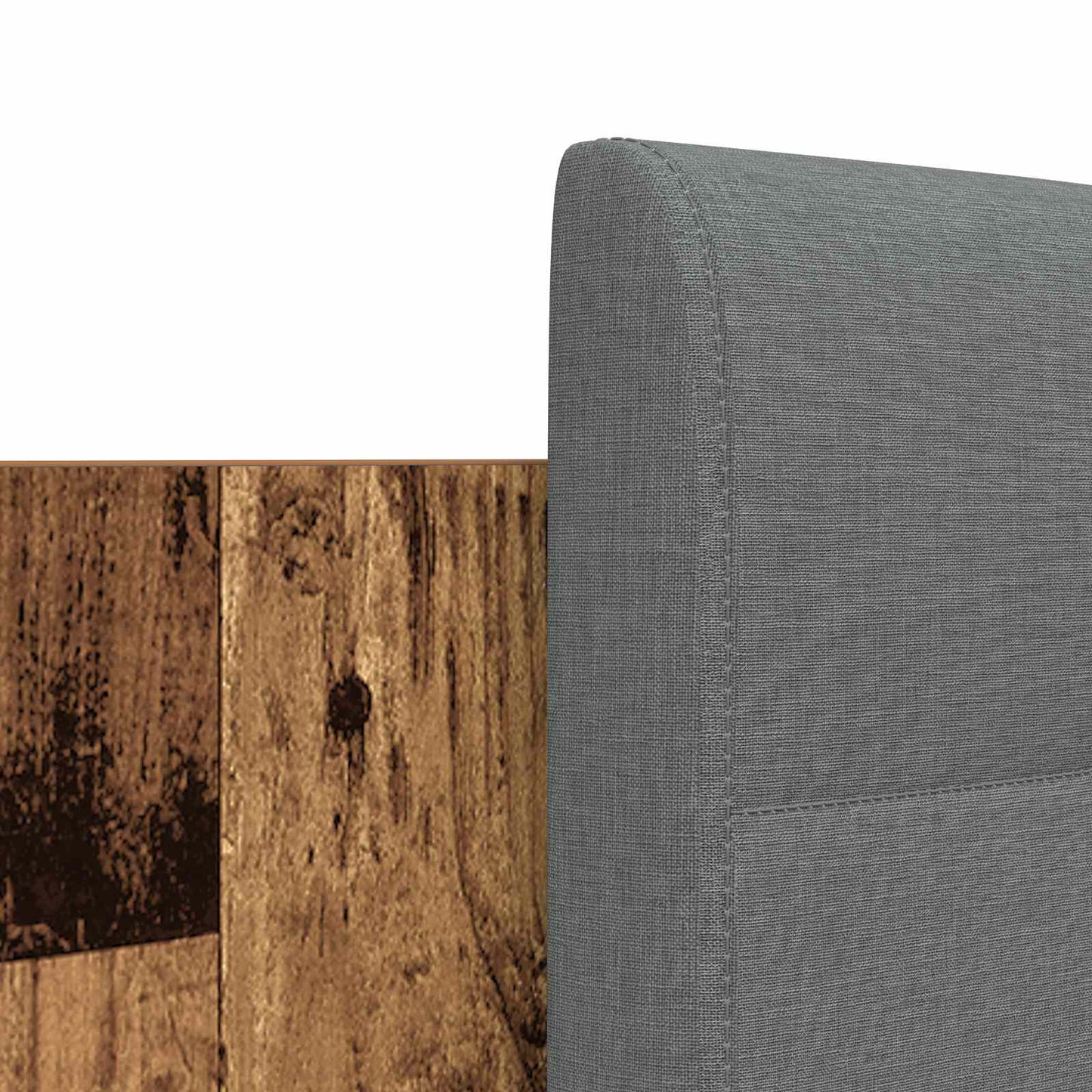 Bed Frame with Headboard Old Wood 180 x 200 cm Engineered Wood