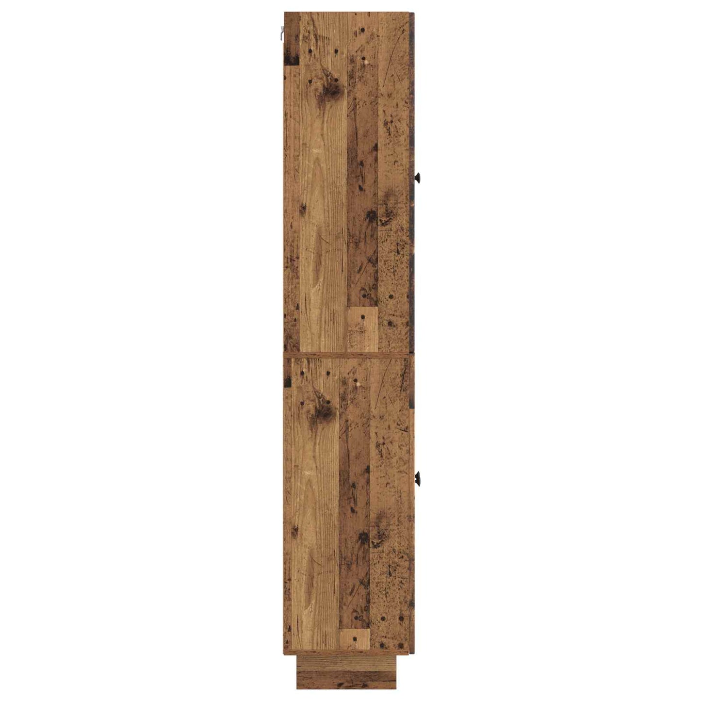 Cabinet Set 2 pcs Old Wood 66 x 34.5 x 90 cm Engineered Wood