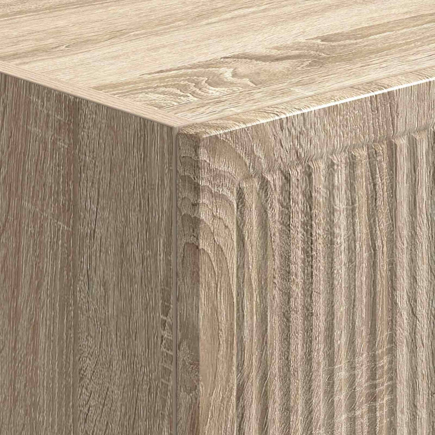 Cabinet Set 2 pcs Sonoma Oak Engineered Wood