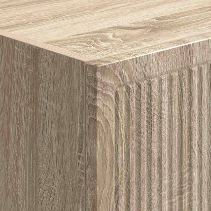 Cabinet Set 2 pcs Sonoma Oak Engineered Wood