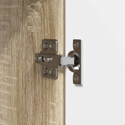Cabinet Set 2 pcs Sonoma Oak Engineered Wood