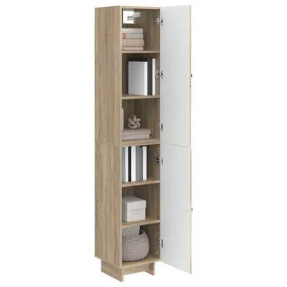 Cabinet Set 2 pcs Sonoma Oak 34.5 x 33 x 90 cm Engineered Wood