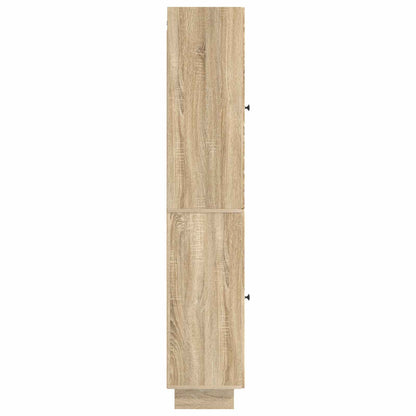 Cabinet Set 2 pcs Sonoma Oak 34.5 x 33 x 90 cm Engineered Wood
