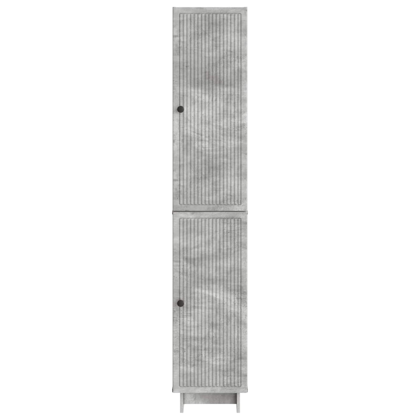 Cabinet Set 2 pcs Concrete Grey 34.5 x 33 x 90 cm
