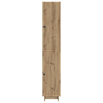Cabinet Set 2 pcs Artisan Oak 34.5 x 33 x 90 cm Engineered Wood