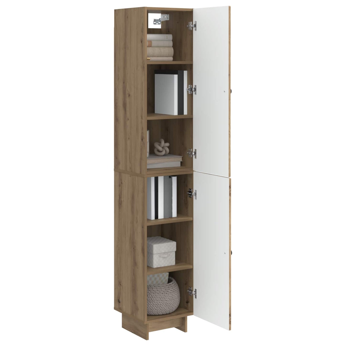 Cabinet Set 2 pcs Artisan Oak 34.5 x 33 x 90 cm Engineered Wood