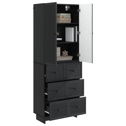Cabinet Set 2 pcs 66 x 34.5 x 90 cm Engineered Wood