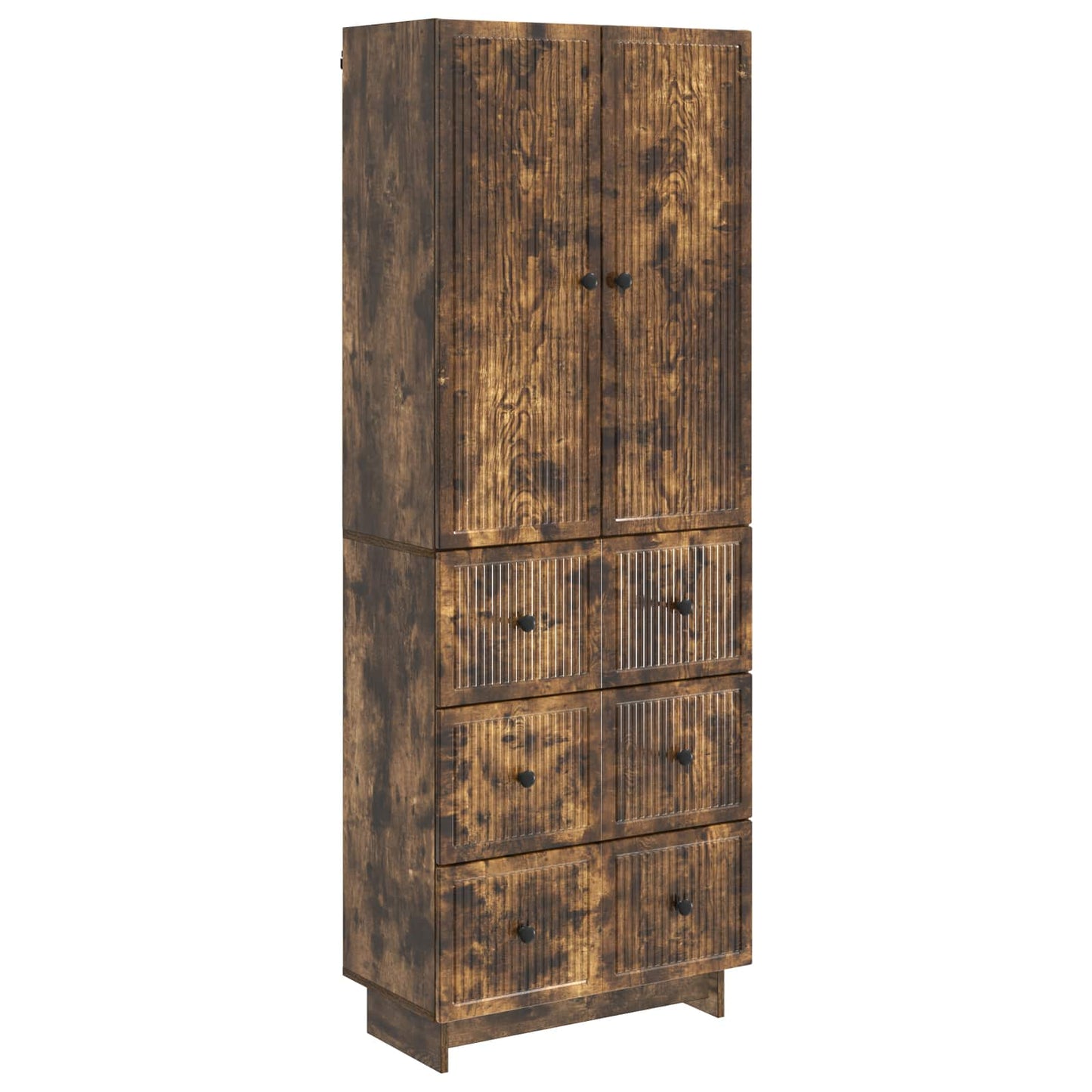 Cabinet Set 2 pcs 66 x 34.5 x 90 cm Engineered Wood