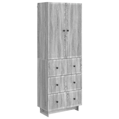 Cabinet Set 2 pcs 66 x 34.5 x 90 cm Engineered Wood