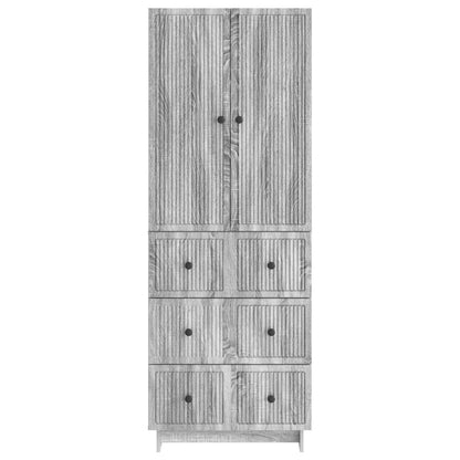 Cabinet Set 2 pcs 66 x 34.5 x 90 cm Engineered Wood