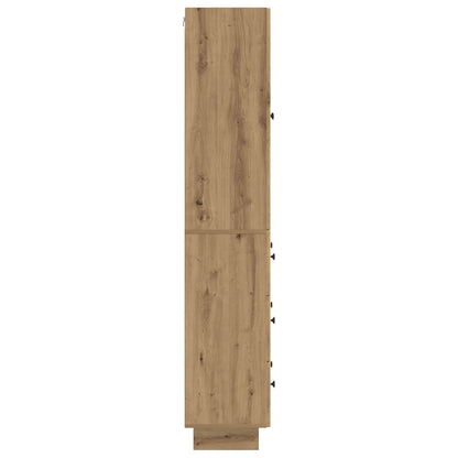 Cabinet Set 2 pcs 66 x 34.5 x 90 cm Engineered Wood