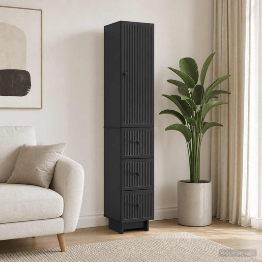 Cabinet Set 2 pcs Engineered Wood